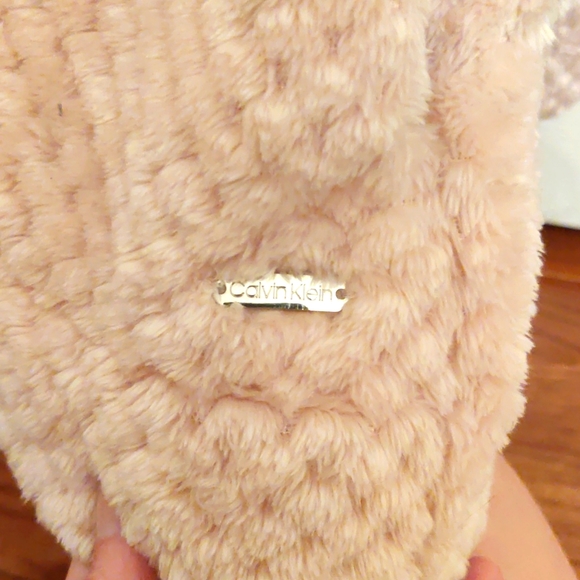 Calvin Klein Light Pink Fleece Jacket - Picture 5 of 8